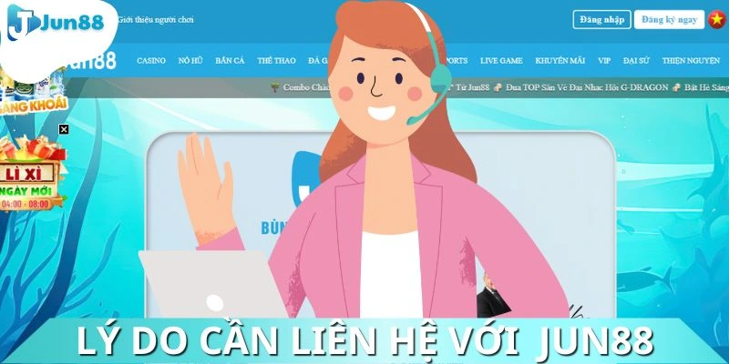 Nguyên nhân người chơi mới cần liên hệ với nhà cái