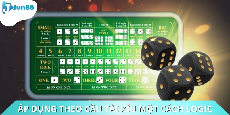 Áp dụng phương pháp theo cầu tài xỉu một cách logic và có kỷ luật