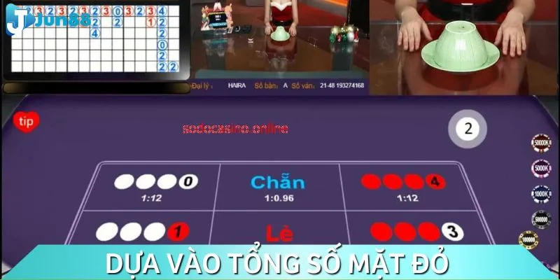Nhiều bet thủ đã đặt cược thành công nhờ dựa vào tổng số mặt đỏ